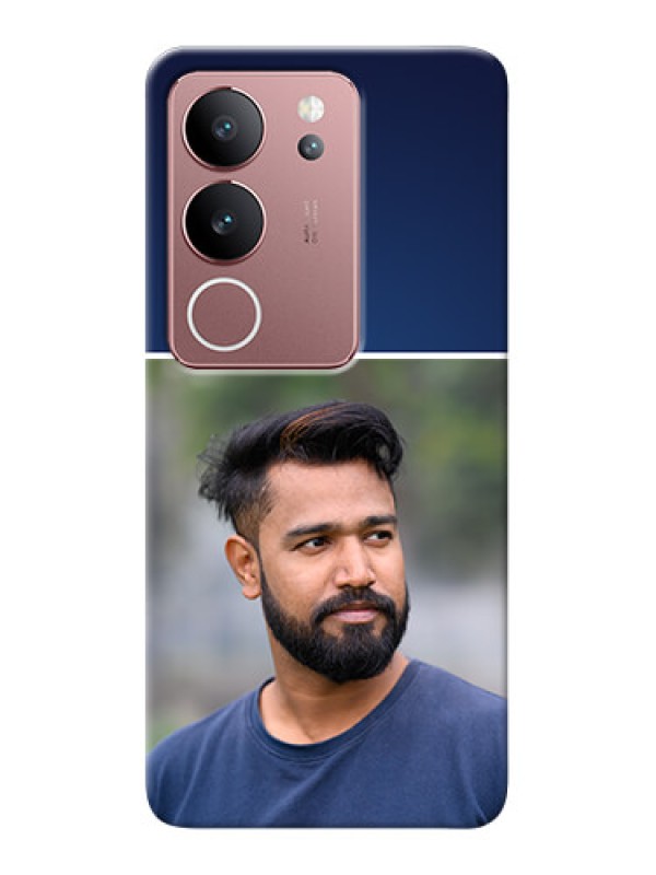 Custom Vivo V29 5G Mobile Cases: Simple Royal Blue Design