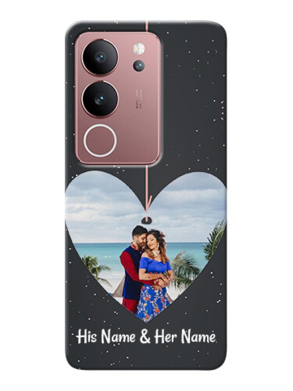 Custom Vivo V29 5G custom phone cases: Hanging Heart Design