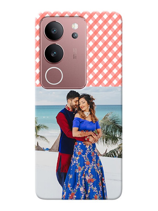 Custom Vivo V29 5G custom mobile cases: Pink Pattern Design