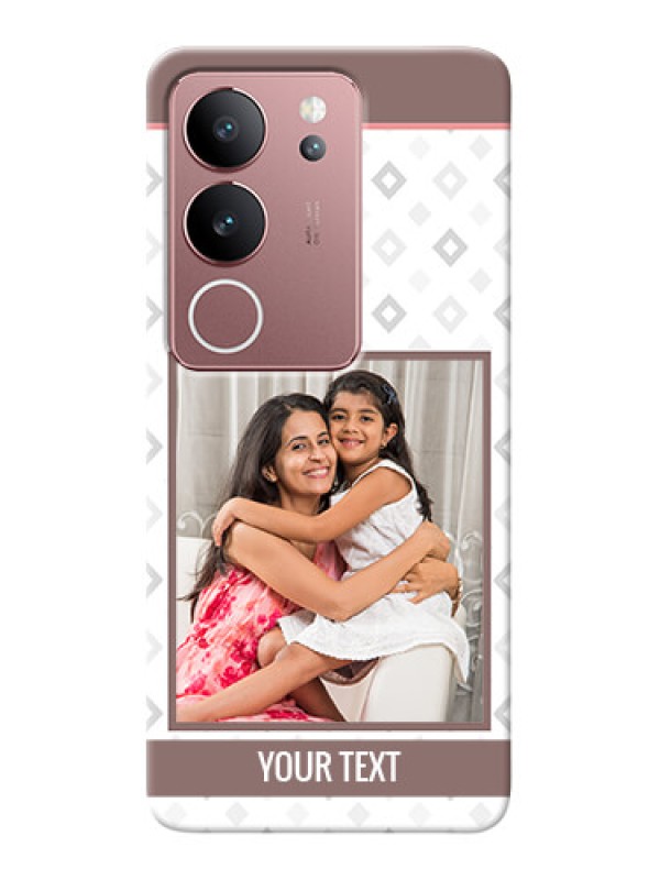 Custom Vivo V29 5G custom back covers: Simple Diamond Design