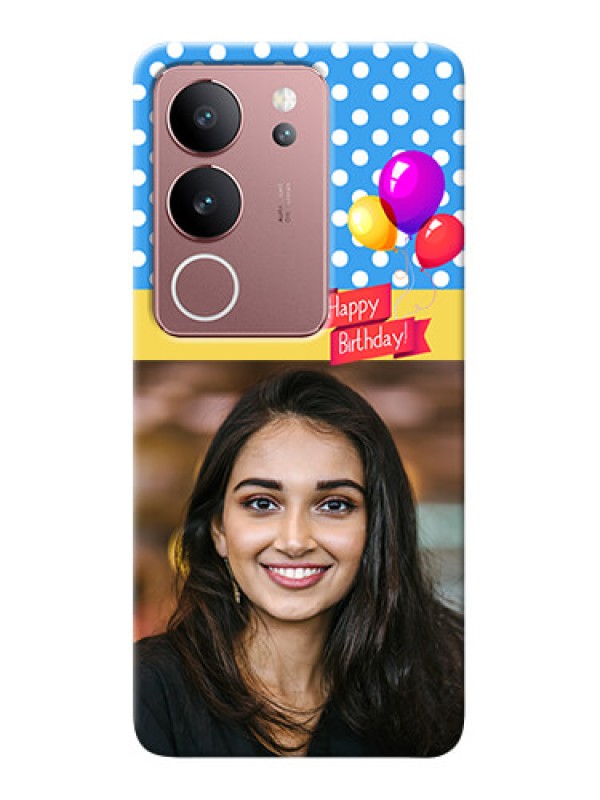 Custom Vivo V29 5G custom mobile back covers: Happy Birthday Design