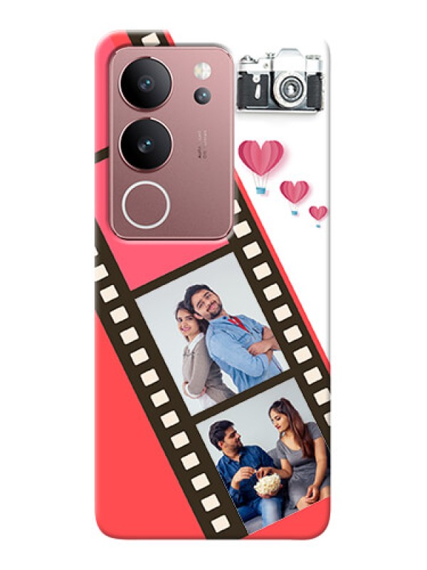 Custom Vivo V29 5G custom phone covers: 3 Image Holder with Film Reel