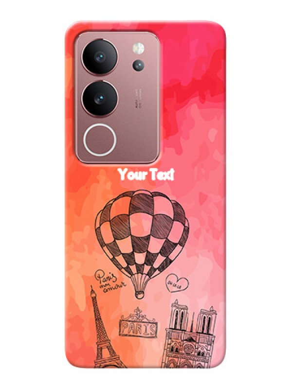 Custom Vivo V29 5G Personalized Mobile Covers: Paris Theme Design