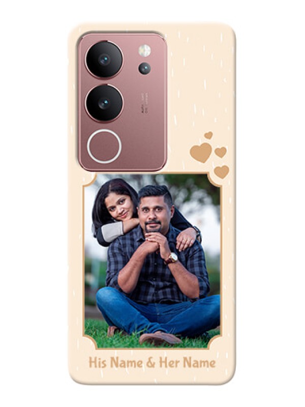 Custom Vivo V29 5G mobile phone cases with confetti love design