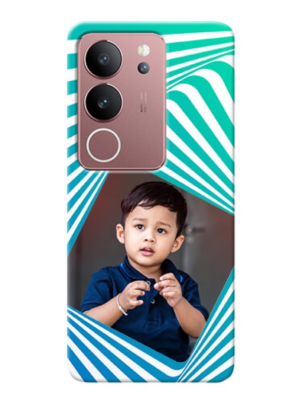 Custom Vivo V29 5G Personalised Mobile Covers: Abstract Spiral Design