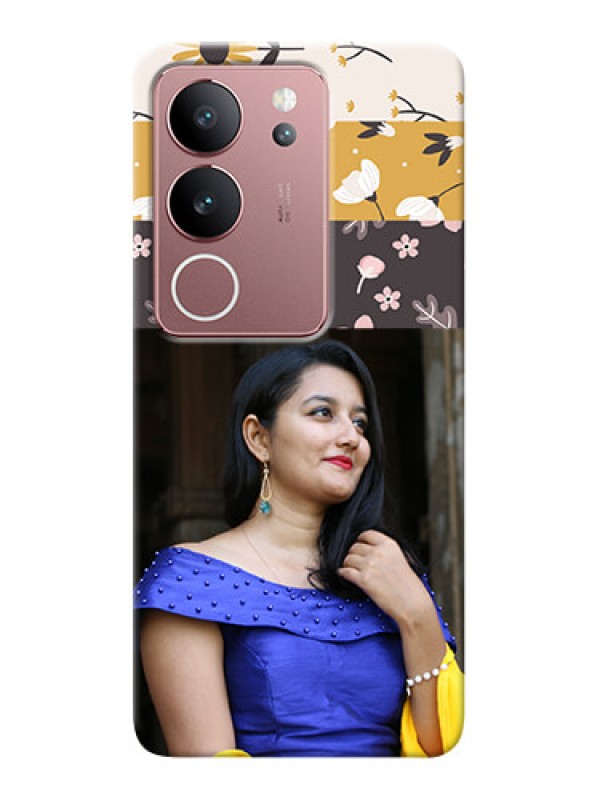 Custom Vivo V29 5G mobile cases online: Stylish Floral Design
