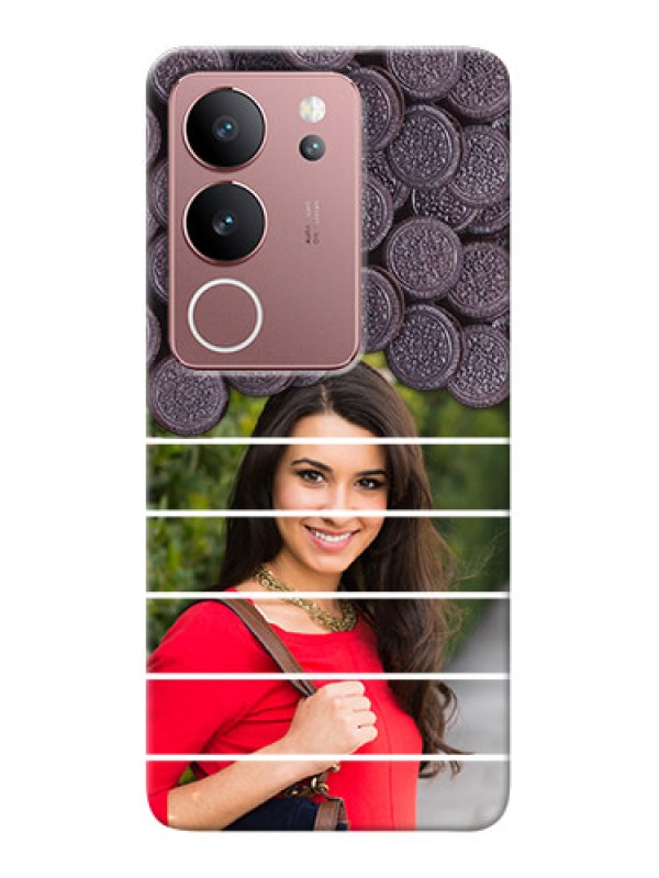 Custom Vivo V29 5G Custom Mobile Covers with Oreo Biscuit Design