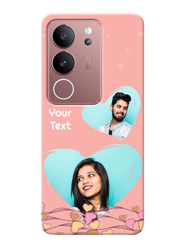 Custom Vivo V29 5G customized phone cases: Love Doodle Design