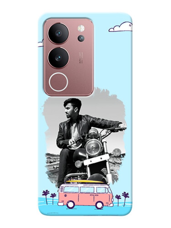 Custom Vivo V29 5G Mobile Covers Online: Travel & Adventure Design