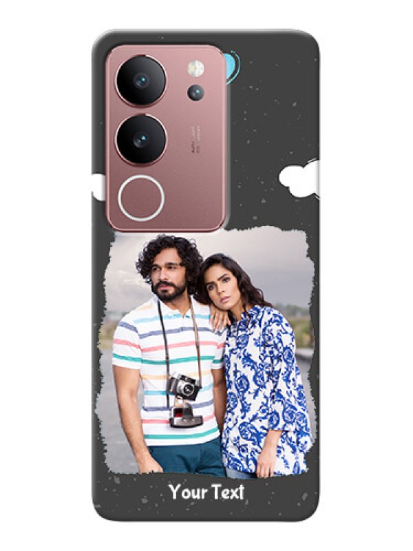 Custom Vivo V29 5G Mobile Back Covers: splashes with love doodles Design