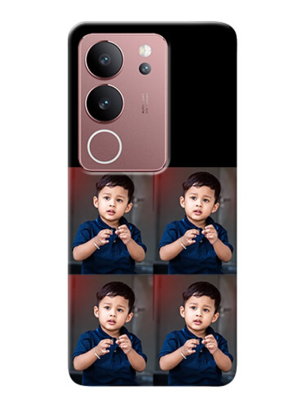 Custom Vivo V29 5G 4 Image Holder on Mobile Cover