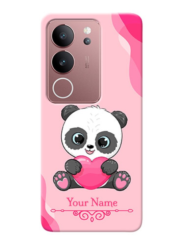 Custom Vivo V29 5G Custom Mobile Case with Cute Panda Design