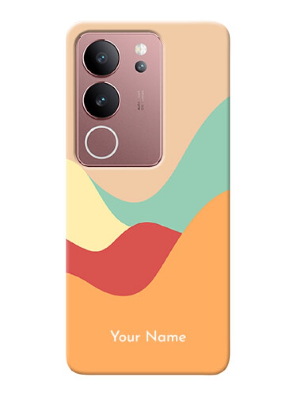 Custom Vivo V29 5G Personalized Phone Case with Ocean Waves Multiwithcolour Design