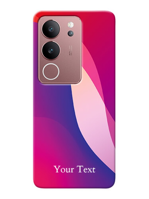 Custom Vivo V29 5G Personalized Phone Case with Digital abstract Overlap Design