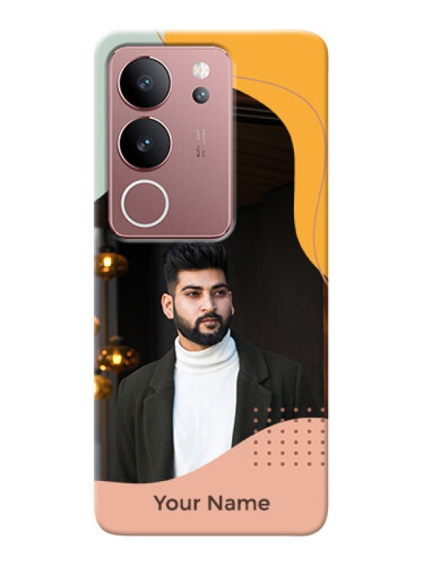 Custom Vivo V29 5G Personalized Phone Case with Triwithcoloured overlay design