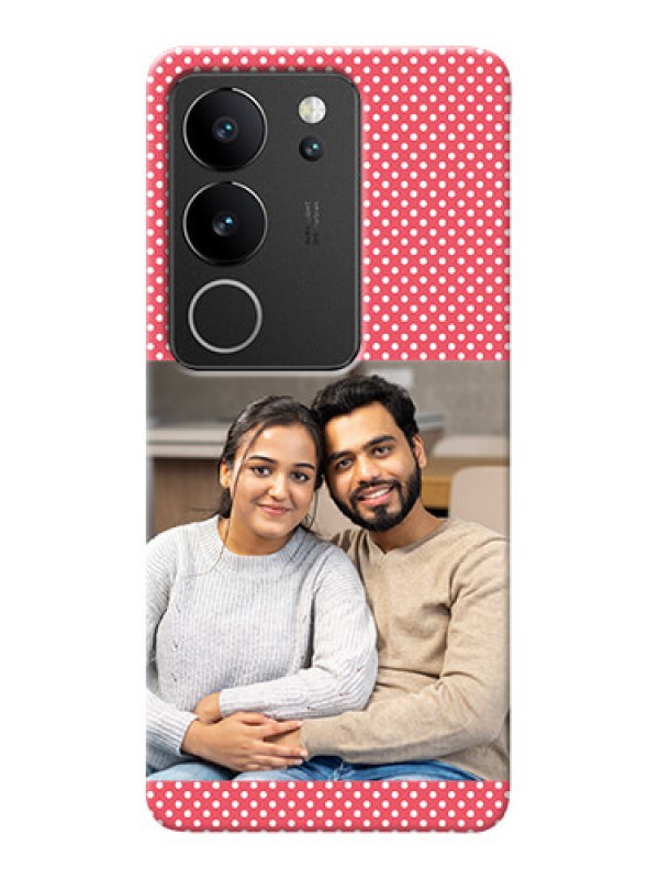 Custom Vivo V29 Pro 5G Custom Mobile Case with White Dotted Design