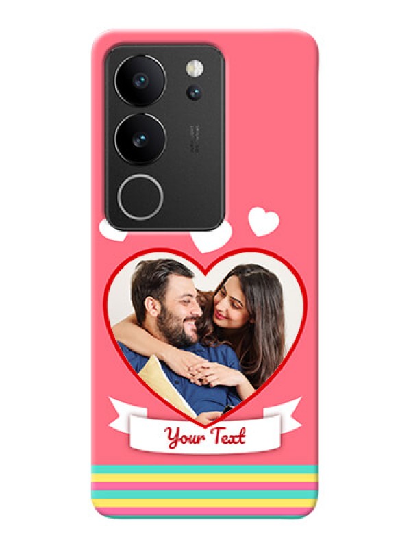Custom Vivo V29 Pro 5G Personalised mobile covers: Love Doodle Design