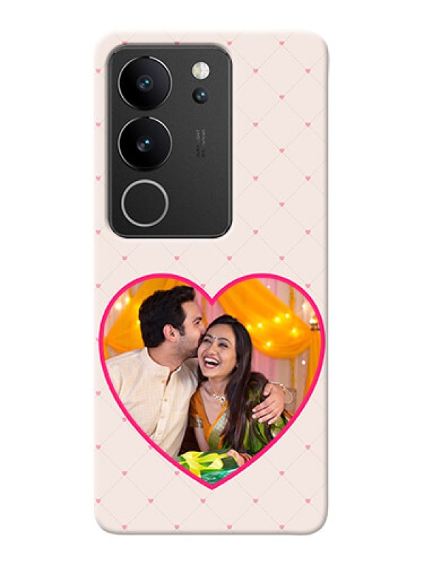 Custom Vivo V29 Pro 5G Personalized Mobile Covers: Heart Shape Design