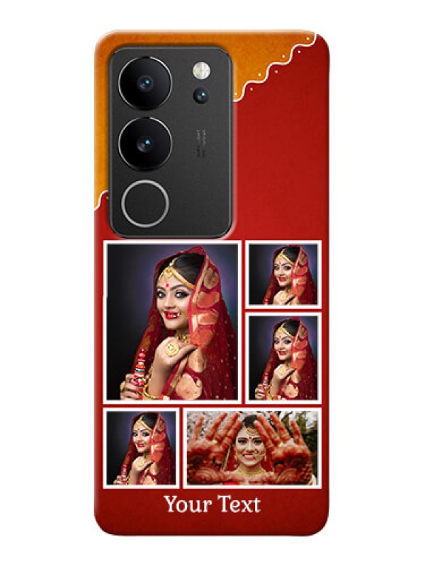 Custom Vivo V29 Pro 5G customized phone cases: Wedding Pic Upload Design