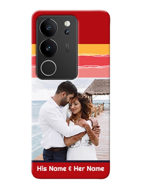 Custom Vivo V29 Pro 5G custom mobile phone covers: Colorful Case Design