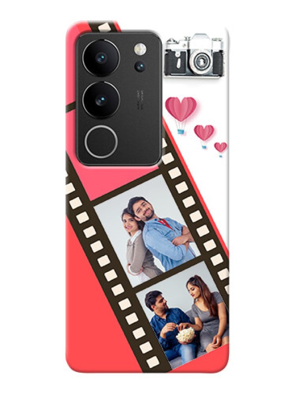 Custom Vivo V29 Pro 5G custom phone covers: 3 Image Holder with Film Reel