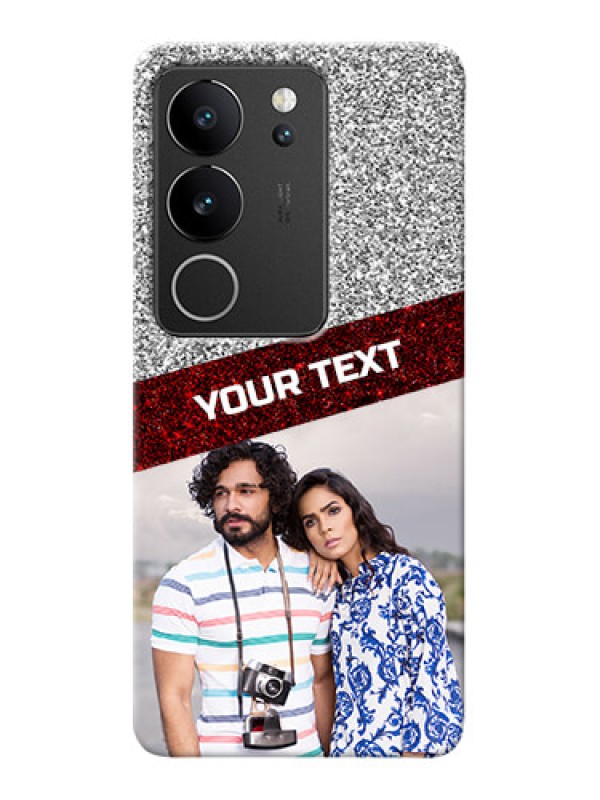 Custom Vivo V29 Pro 5G Mobile Cases: Image Holder with Glitter Strip Design