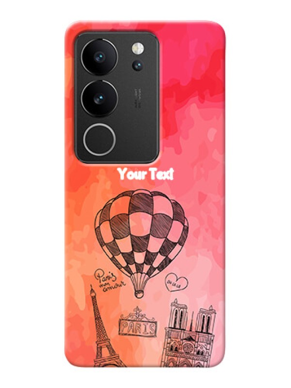 Custom Vivo V29 Pro 5G Personalized Mobile Covers: Paris Theme Design