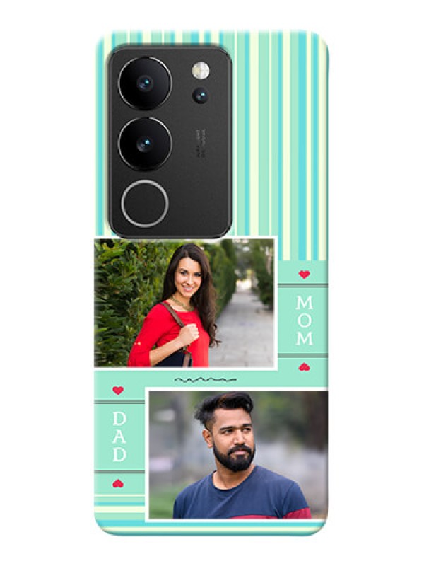 Custom Vivo V29 Pro 5G custom mobile phone covers: Mom & Dad Pic Design