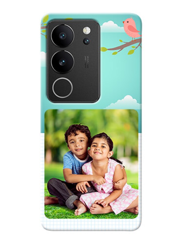 Custom Vivo V29 Pro 5G phone cases online: Doodle love Design