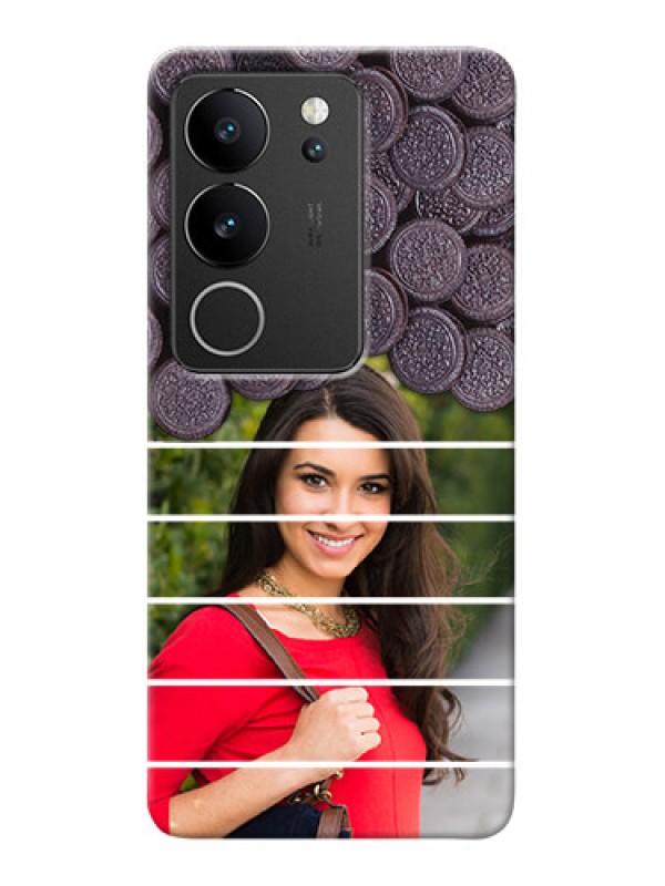 Custom Vivo V29 Pro 5G Custom Mobile Covers with Oreo Biscuit Design