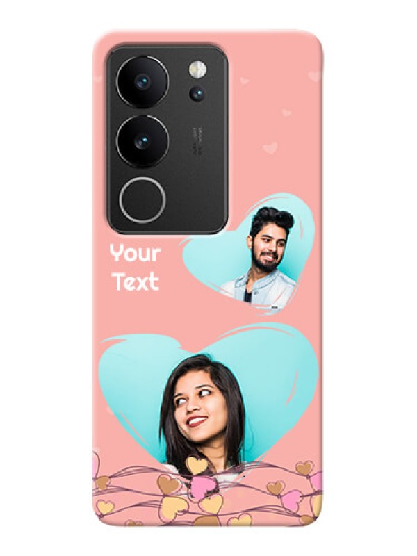 Custom Vivo V29 Pro 5G customized phone cases: Love Doodle Design