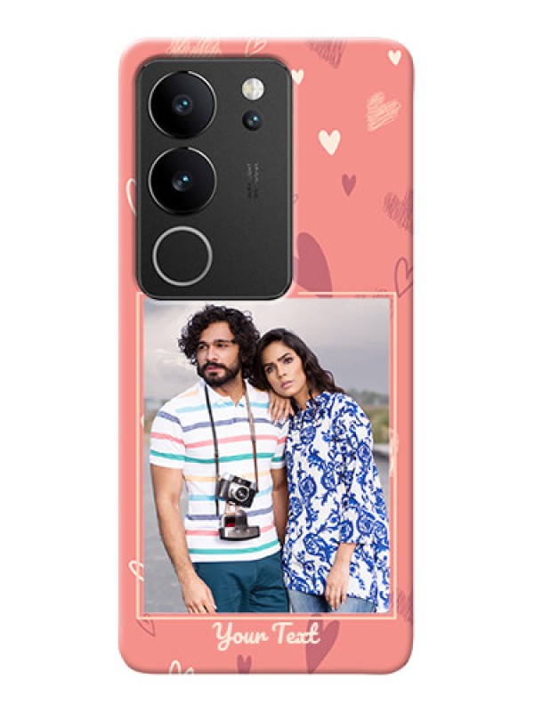 Custom Vivo V29 Pro 5G custom mobile phone cases: love doodle art Design