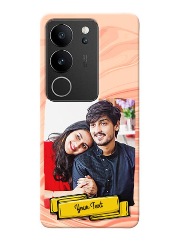 Custom Vivo V29 Pro 5G Customized Phone Cases: Marble Texture Design