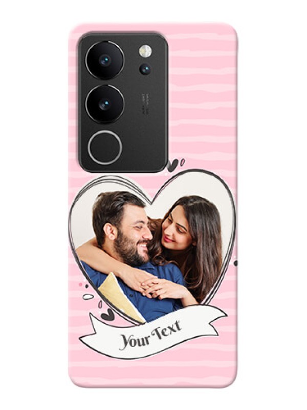 Custom Vivo V29 Pro 5G custom mobile phone covers: Vintage Heart Design