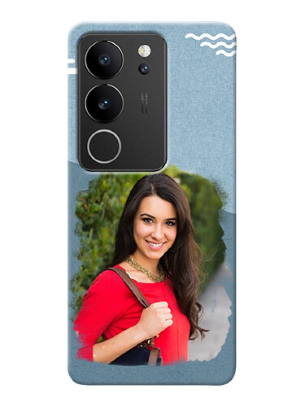 Custom Vivo V29 Pro 5G custom mobile phone covers: Grunge Line Art Design