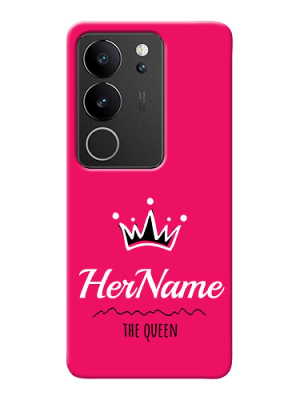 Custom Vivo V29 Pro 5G Queen Phone Case with Name
