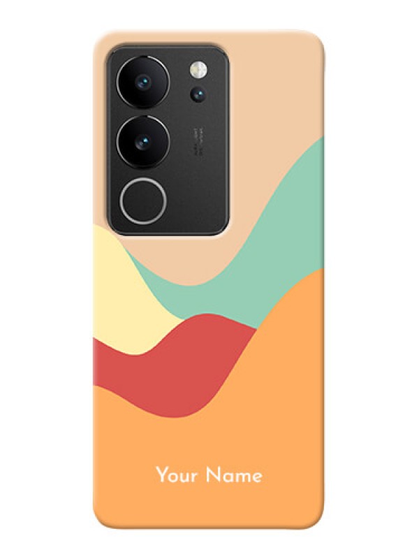 Custom Vivo V29 Pro 5G Personalized Phone Case with Ocean Waves Multiwithcolour Design