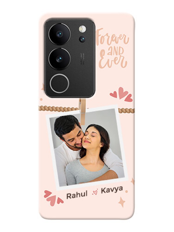 Custom Vivo V29 Pro 5G Custom Phone Case with Forever and ever love Design