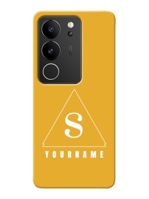 Custom Vivo V29 Pro 5G Personalized Phone Case with simple triangle Design