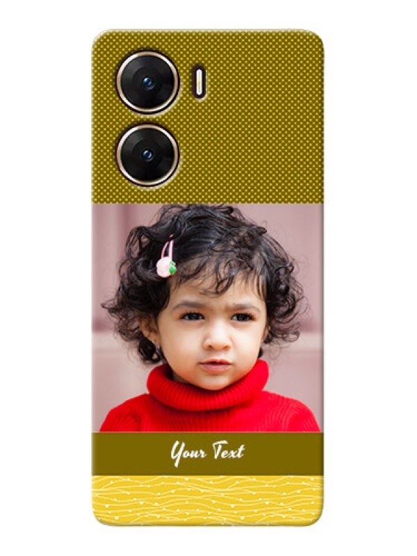 Custom Vivo V29e 5G custom mobile back covers: Simple Green Color Design