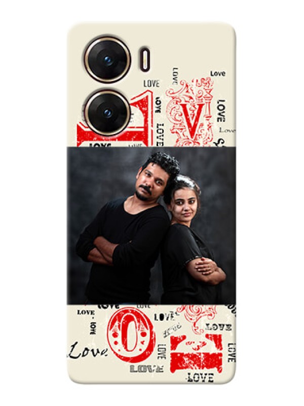 Custom Vivo V29e 5G mobile cases online: Trendy Love Design Case