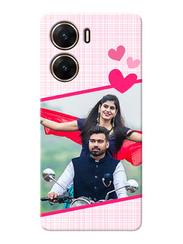 Custom Vivo V29e 5G Personalised Phone Cases: Love Shape Heart Design