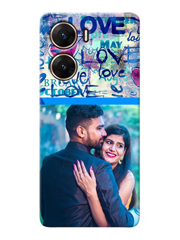 Custom Vivo V29e 5G Mobile Covers Online: Colorful Love Design