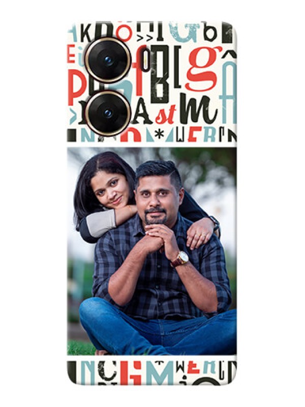 Custom Vivo V29e 5G custom mobile phone covers: Alphabet Design