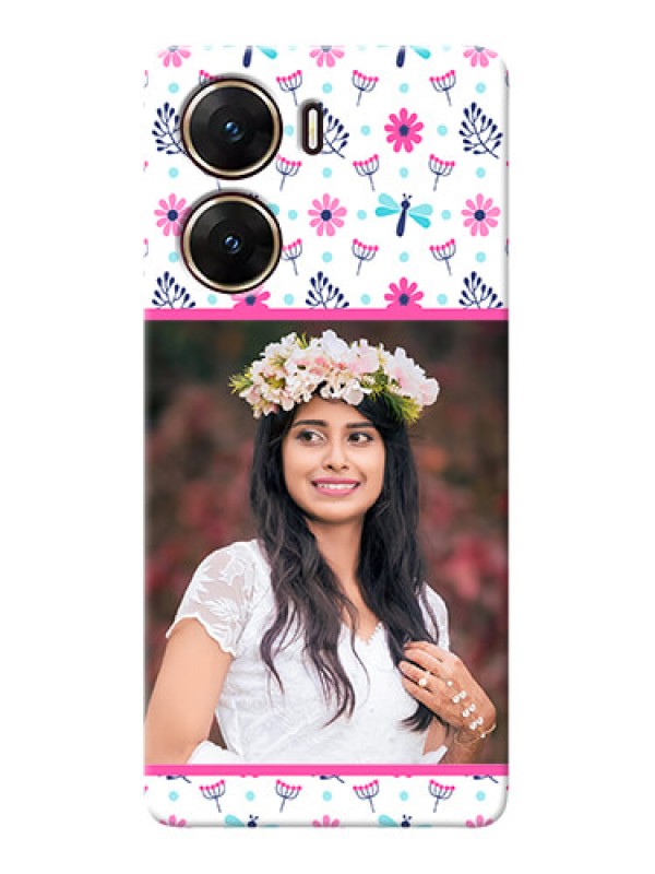Custom Vivo V29e 5G Mobile Covers: Colorful Flower Design