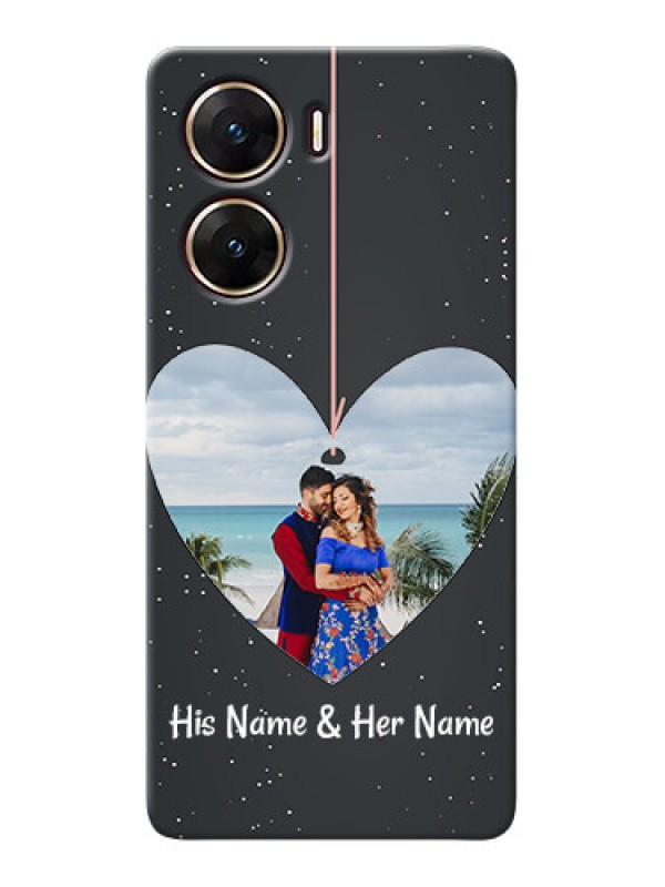 Custom Vivo V29e 5G custom phone cases: Hanging Heart Design