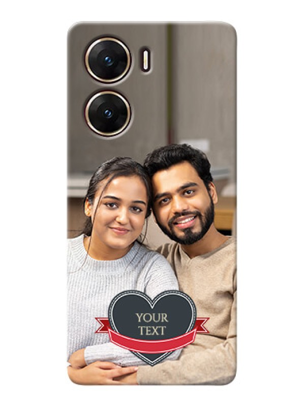Custom Vivo V29e 5G mobile back covers online: Just Married Couple Design