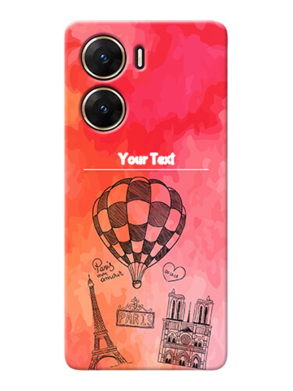 Custom Vivo V29e 5G Personalized Mobile Covers: Paris Theme Design