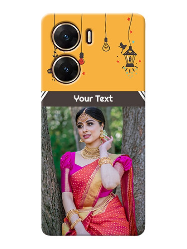 Custom Vivo V29e 5G custom back covers with Family Picture and Icons