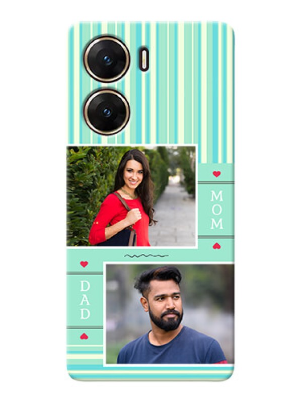 Custom Vivo V29e 5G custom mobile phone covers: Mom & Dad Pic Design